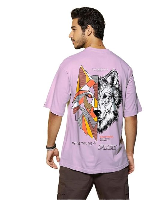 Bewakoof Oversized Graphic T-Shirt